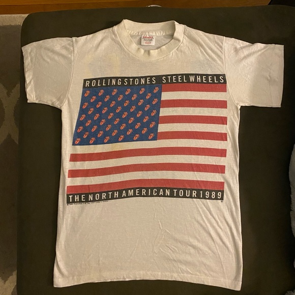 Other - VINTAGE 1989 Rolling Stones Tshirt